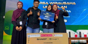 Tim NatCool Ecobox UMSU Juara 1 Kompetisi Pitching Bisnis Bursa Wirausaha Unggulan Sumut 2026