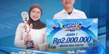 FIKTI UMSU Raih Juara 1 Medan Coding Competition & Digital Innovation di PQN Medan Digifest 2026