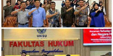 Peduli Kondisi Negeri, FH UMSU Gelar Diskusi Remiliterisasi Ancaman Bagi Demokrasi dan Hukum