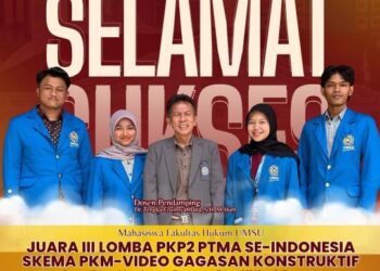 Gemilang di PKP2 PTMA, Mahasiswa FH UMSU Raih Juara III Lewat Smart Crime Map