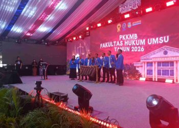 Sekitar 700 Mahasiswa FH UMSU Ikuti PKKMB 2026, Dekan: Status Mahasiswa Membawa Kebebasan Sekaligus Tanggung Jawab Besar