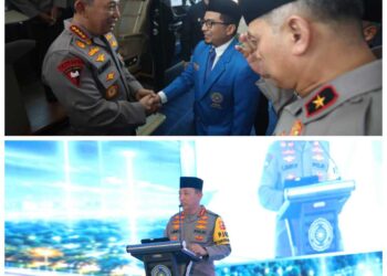 Kuliah Umum di Hadapan 6.027 Mahasiswa Baru UMSU, Kapolri: Jangan Hanya Jadi Pengguna Teknologi Jadilah Penggerak Perubahan