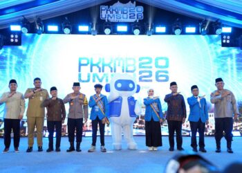 PKKMB UMSU 2026 Meriah, Rektor: Kehadiran Kapolri, Gubsu dan Ketum PP Muhammadiyah Menambah Istimewa