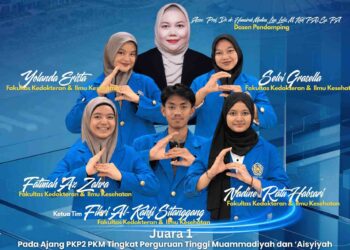 Tim PKM FKIK UMSU Terus Bersinar, Raih Juara 1 Nasional dan Lolos Pendanaan PKM 2026