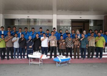 Rektor UMSU Lepas 19 Mahasiswa Menuju Ajang Nasional KKI, MTQ, dan Peksiminas 2026
