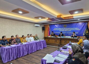 Ruang Peradilan Semu FH UMSU Jadi Saksi Sidang DKPP RI, Praktik Hukum dan Demokrasi Bertemu di Kampus