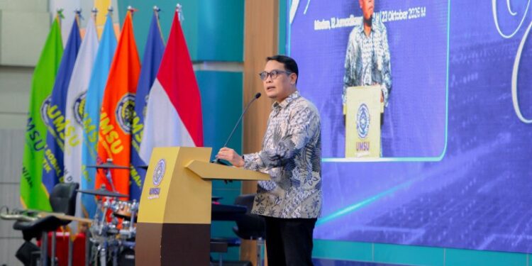 Yudisium FIKTI UMSU, Dr Rudianto Dorong Lulusan Jadi Talenta yang Diperebutkan Dunia