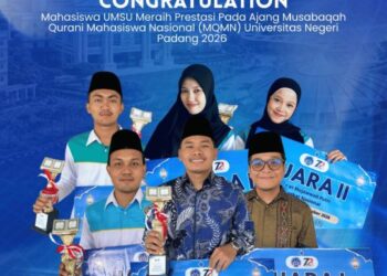 Enam Mahasiswa UMSU Harumkan Nama Kampus di MQMN 2026, Bawa Pulang Prestasi Tilawah hingga Tartil Al-Qur’an