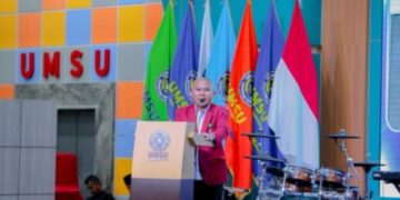 Yudisium 186 Lulusan FISIP UMSU, Dekan Sampaikan 3 Pesan Penting
